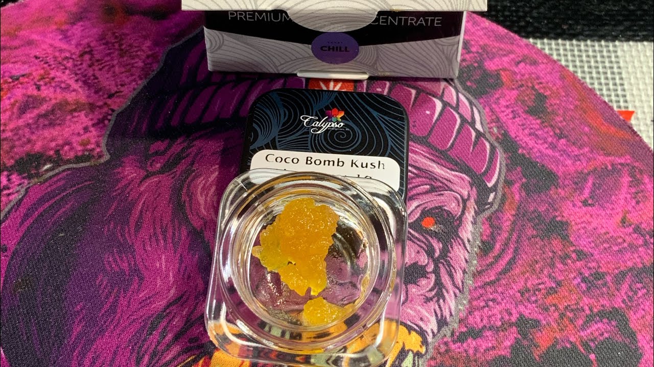calypso coco bomb kush live sugar  new concentrate