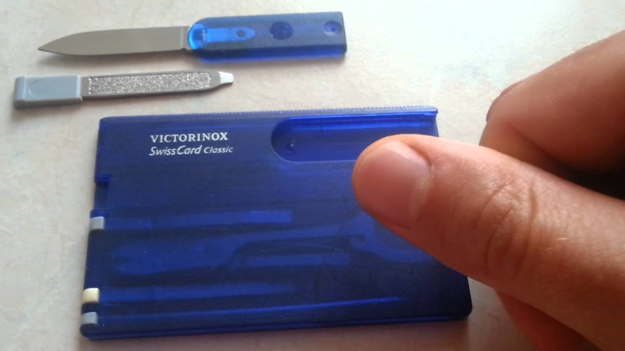 Victorinox Swisscard Classic пол года использования