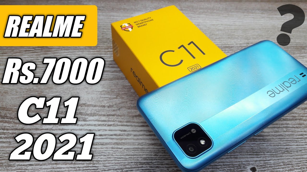 Realme C11 2021 Edition Blue Colour Unboxing