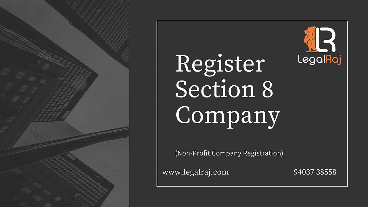 What Is Register section 8 company | LegalRaj.com
