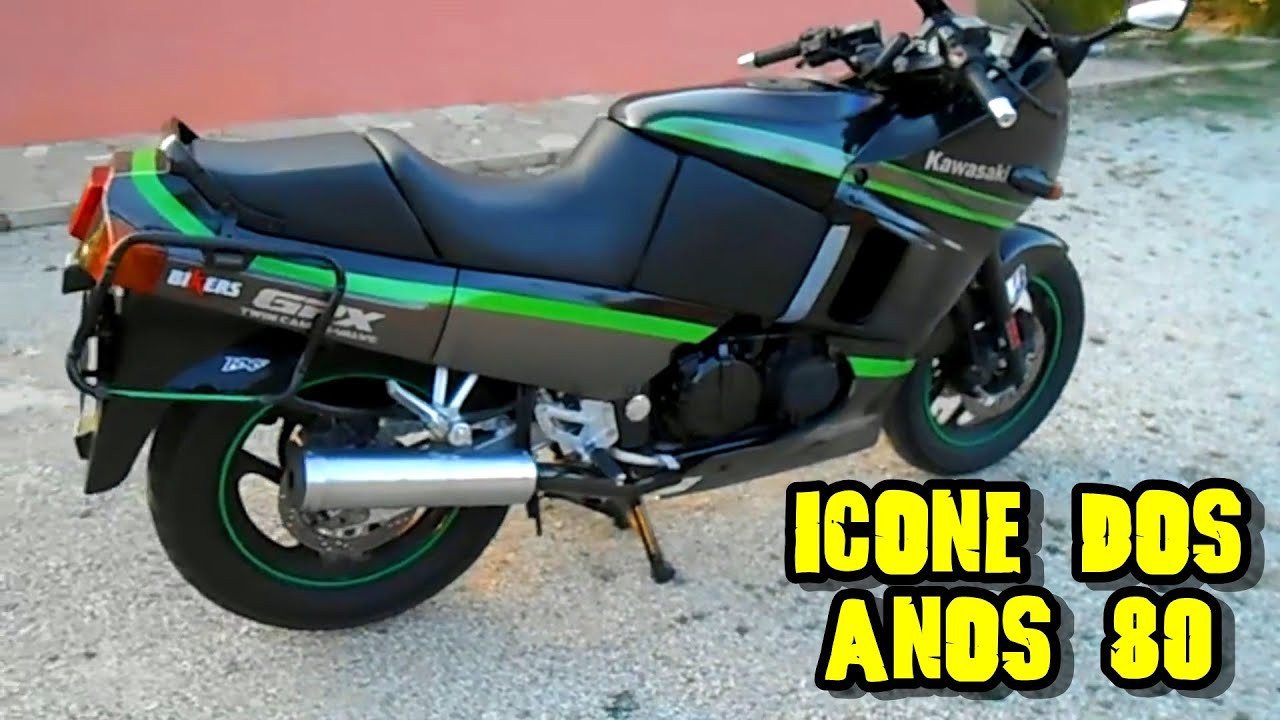 ÍCONE DOS ANOS 80 - KAWASAKI GPX 600R NINJA 600