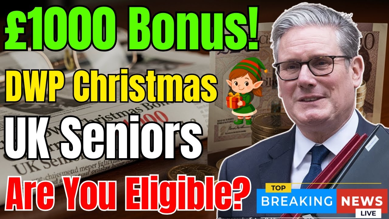 Exciting News for UK Seniors: &pound;1000 DWP Christmas Bonus Confirmed &ndash; Check If You Qualify!