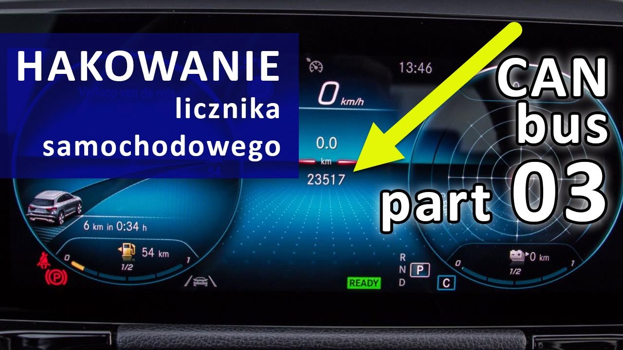 CAN bus. Cofanie licznika km w samochodzie - to możliwe? HACKOWANIE licznika samochodowego.