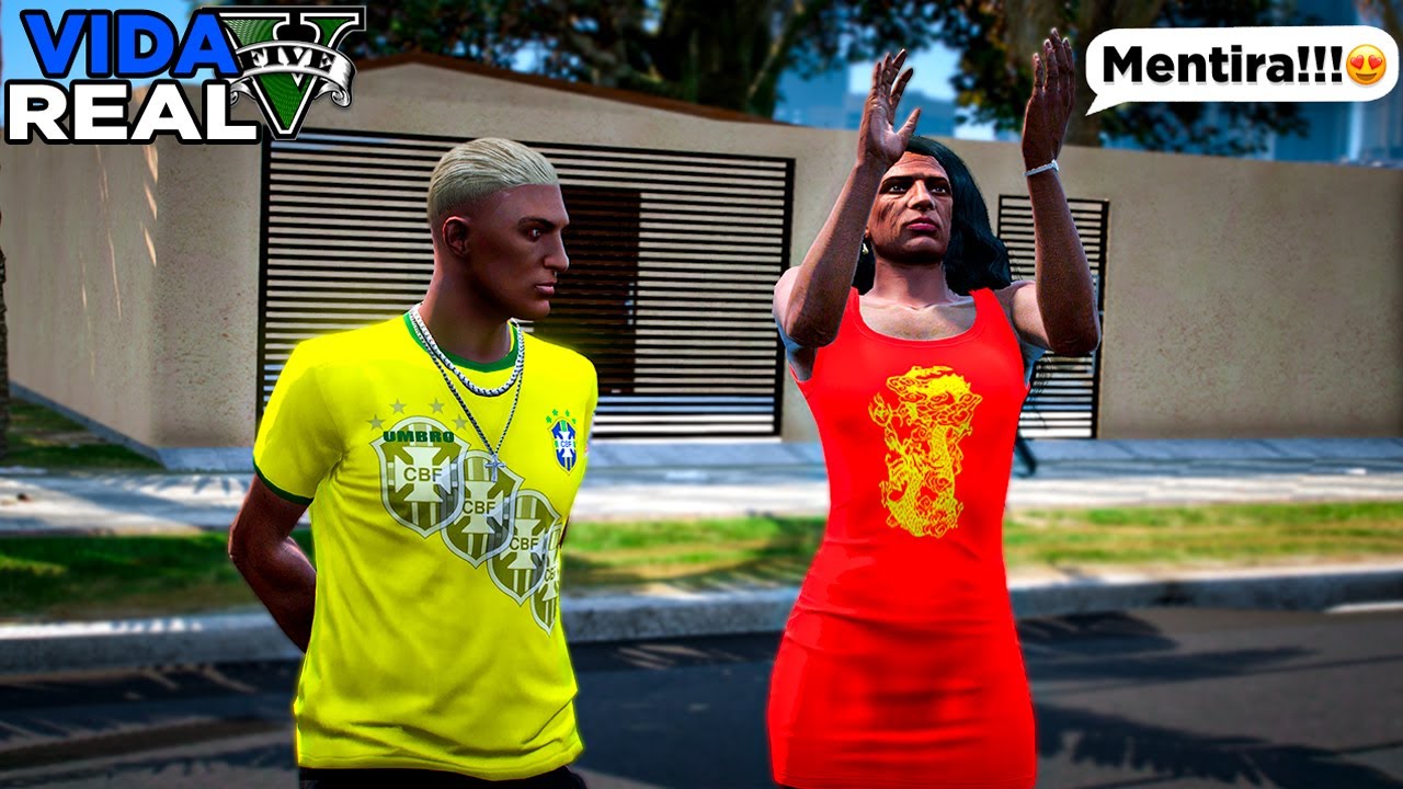 GTA V : VIDA REAL - MINHA MÃE VEIO CONHECER MINHA CASA NOVA - #42