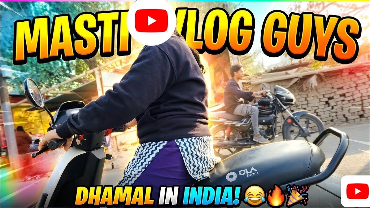 Masti vlog guys 😂 #vlog #funny #vlogger #comedy #yt #dailyvlog #love #ytviral #ola #subscribe guys