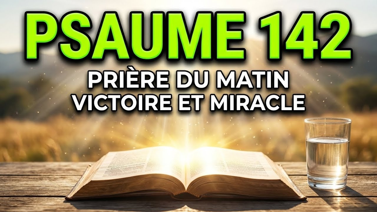 PRIÈRE DU MATIN - Psaume 142 Pour Protection, Victoire Et Miracle Divin