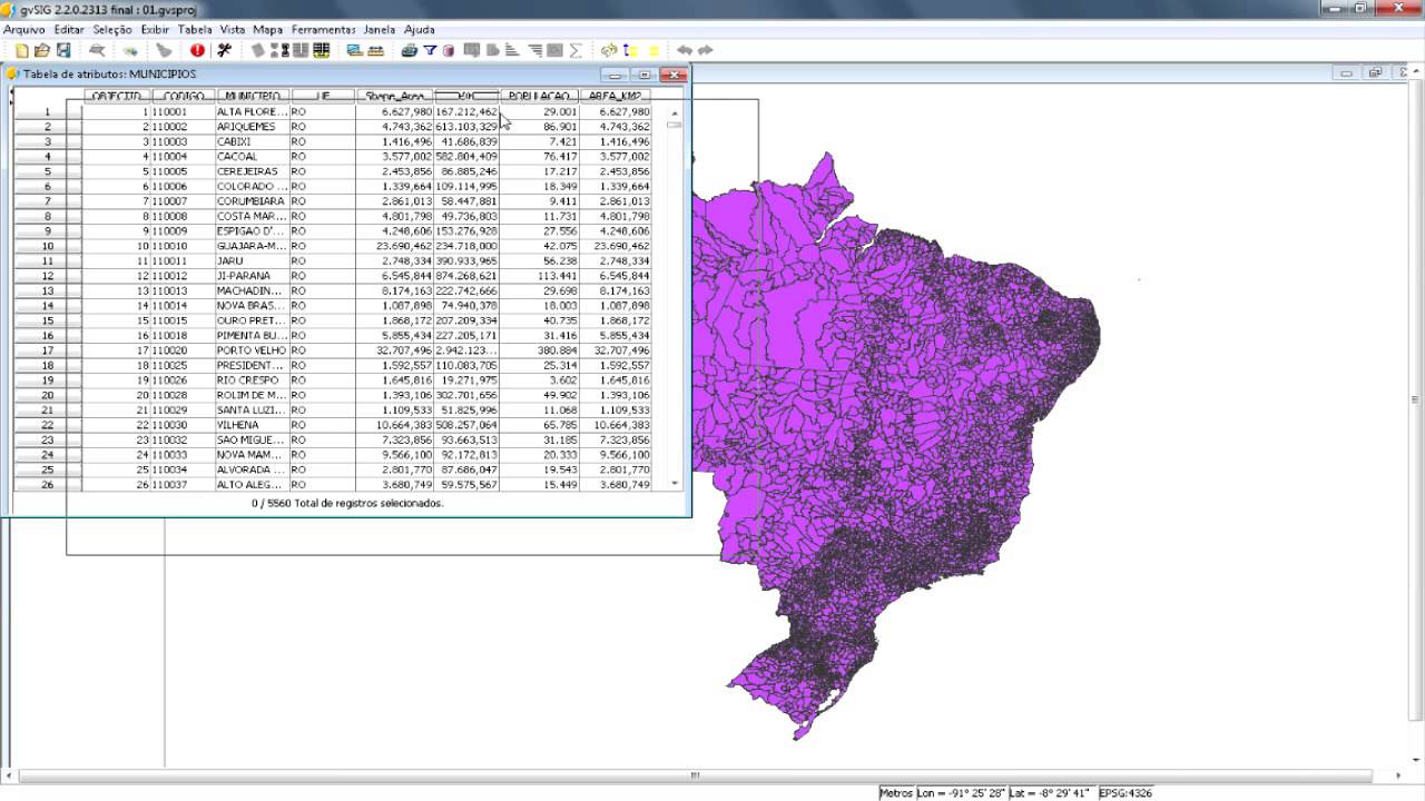 Cuso Online gvSIG 2.2 - Introdução ao GIS | GEOeduc
