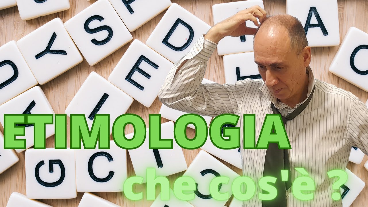 ETIMOLOGIA.Che cosa &egrave; l'ETIMOLOGIA di una parola.Perch&eacute; si dice ETIMOLOGIA