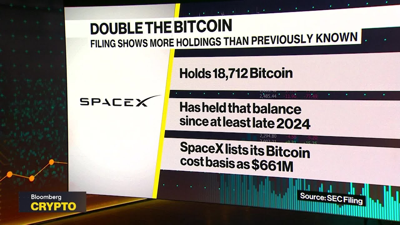 Elon Musk&rsquo;s SpaceX Has More Bitcoin Than Estimated, SEC Filing Shows