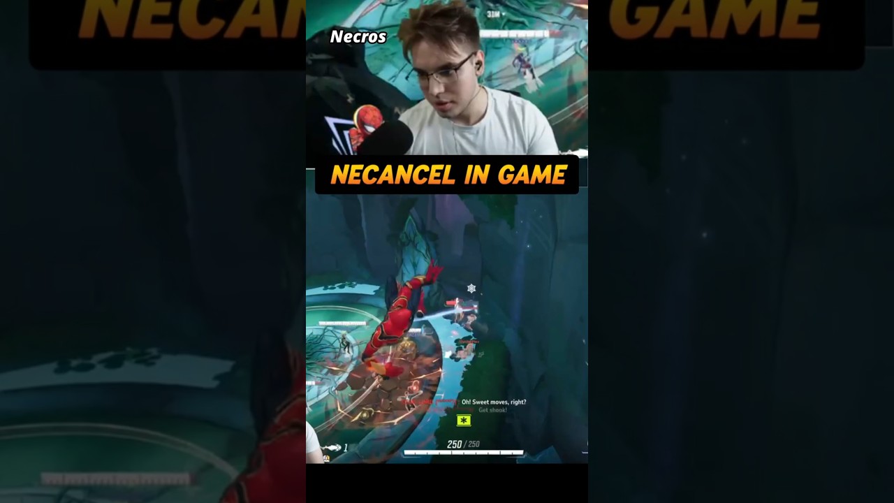 Necros *NEW Spiderman Combo* is Nasty #marvelrivals