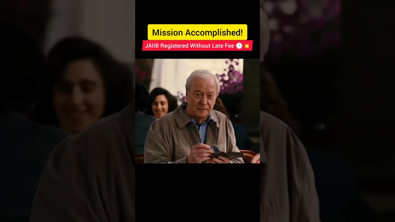 Mission Accomplished!🔥 JAIIB Registered Without Late Fee 🕒💥 #ytshorts #jaiibregistration #jaiib2025