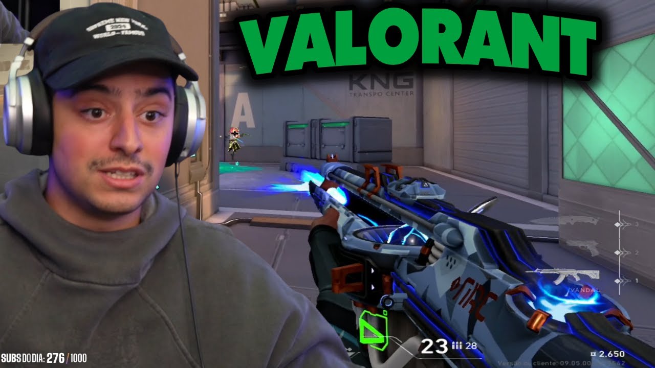 O CHAT APOSTOU ALTO NESSA PARTIDA DE VALORANT DO CORINGA E ESSE FOI O RESULTADO!
