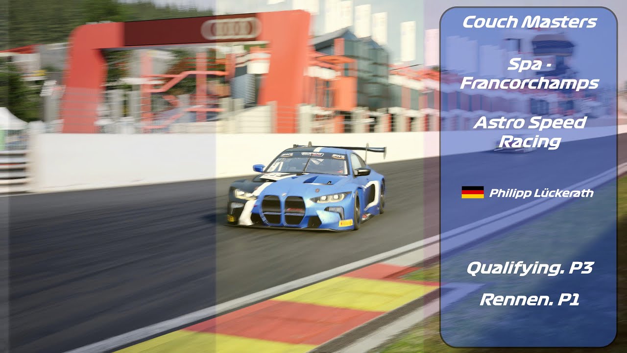 ACC / Couch Masters S2 / Spa-Francorchamps / BMW M4 GT3 / Astro Speed Racing