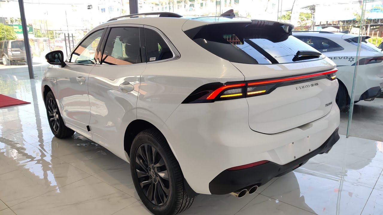 2022 Forthing T5 EVO White Color Exterior and Black Interior