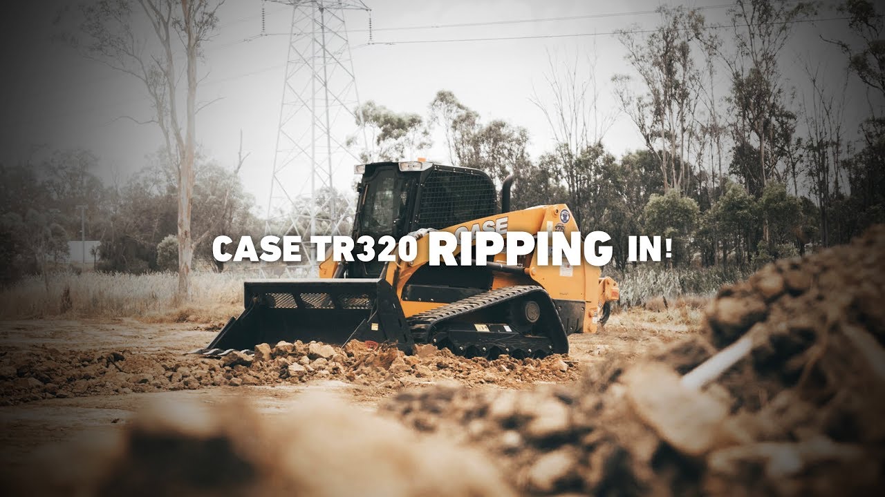 Case TR320 Ripping in!