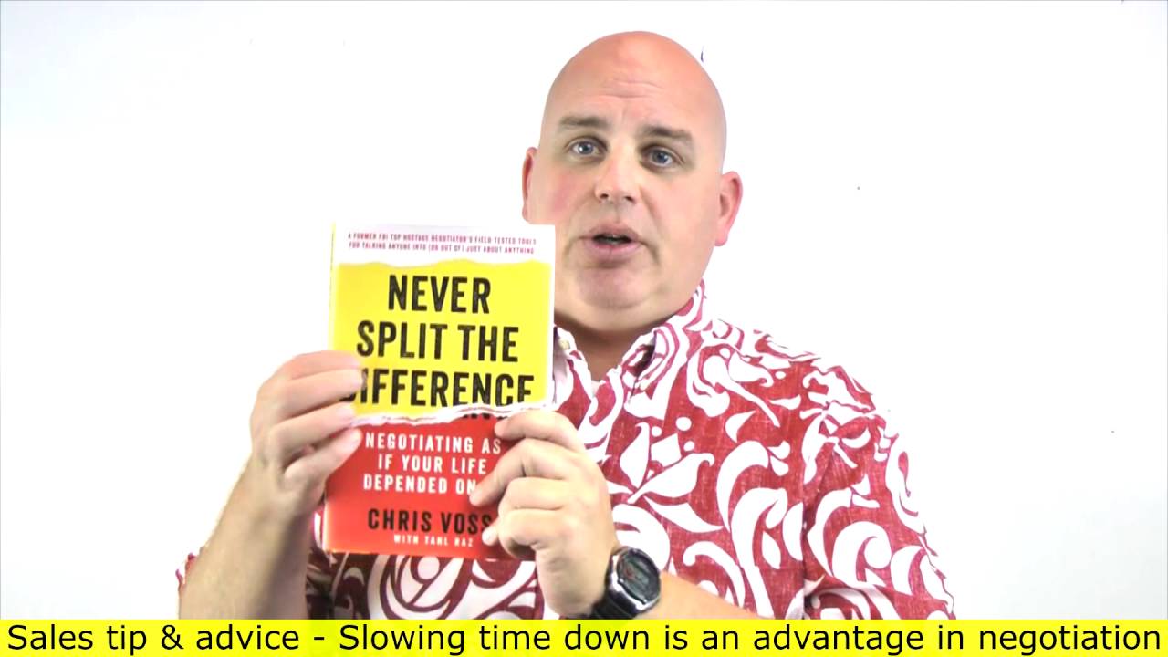 Never Split The Difference Chris Voss & Tahl Raz - Book Review