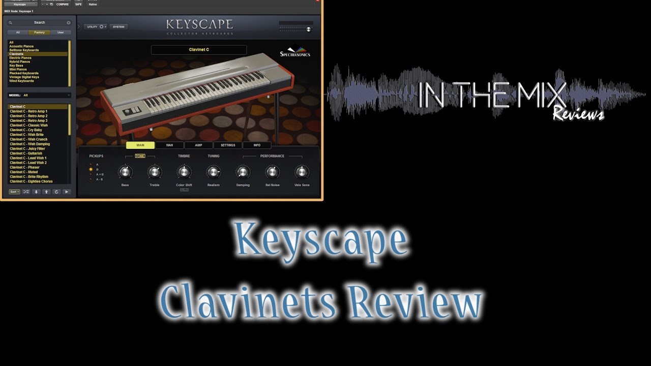 Keyscape Spectrasonics - Clavinet Keyboards Review (Part 3)
