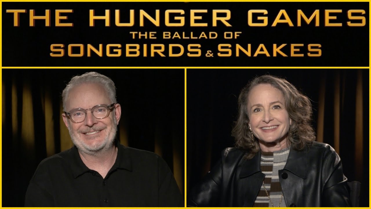 THE HUNGER GAMES: THE BALLAD OF SONGBIRDS & SNAKES Interviews! Francis Lawrence & Nina Jacobson