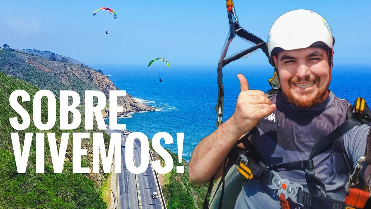 SALTAMOS DE PARAPENTE (PARAGLIDING) NA GARDEN ROUTE (EP. 13 ÁFRICA DO SUL)