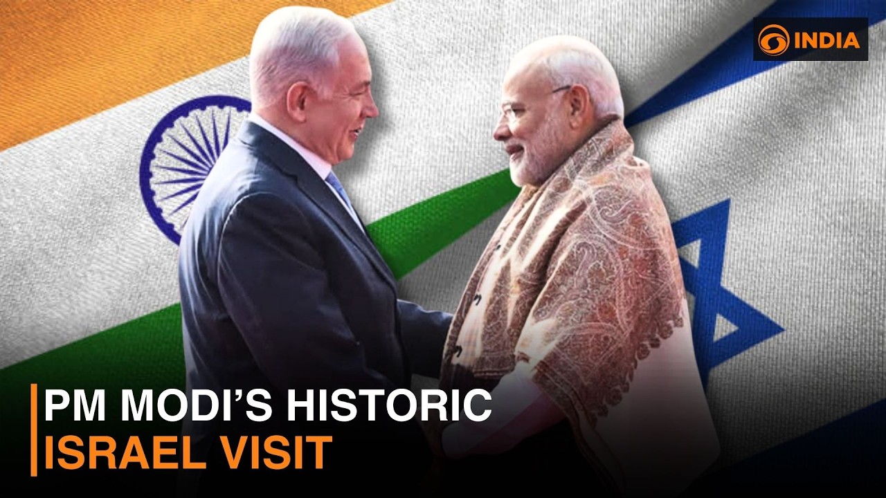 PM Modi’s Historic Israel Visit Strengthens Strategic Partnership