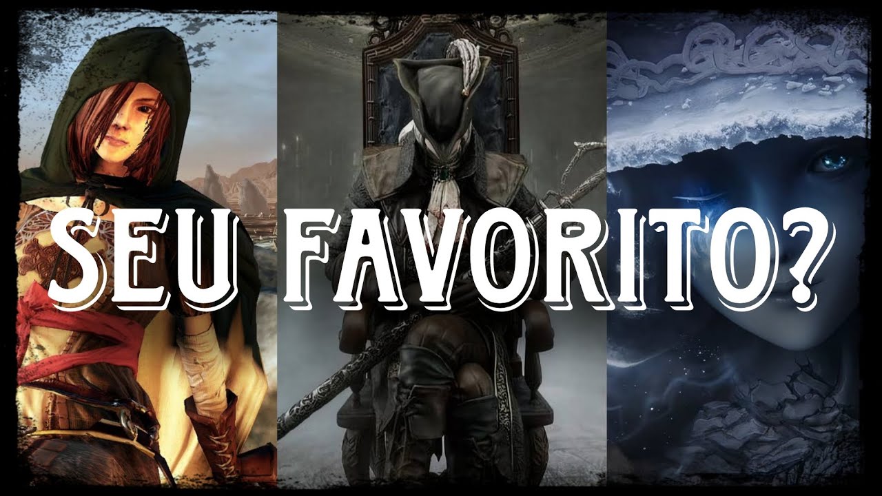 TE JULGANDO pelo seu personagem favorito da SÉRIE SOULS! 