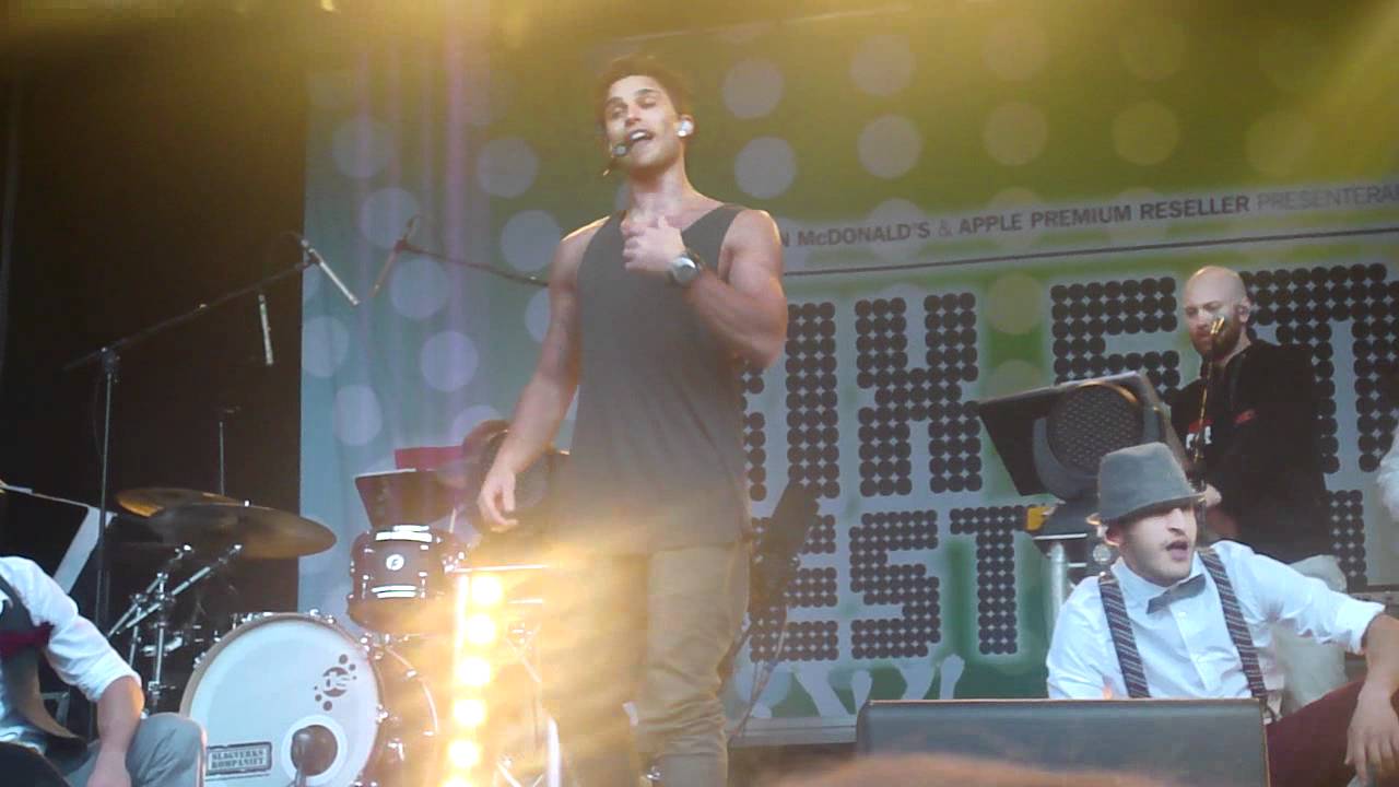 Eric Saade - Popular & Hotter Than Fire - Rix Fm Festival 1.6.2012