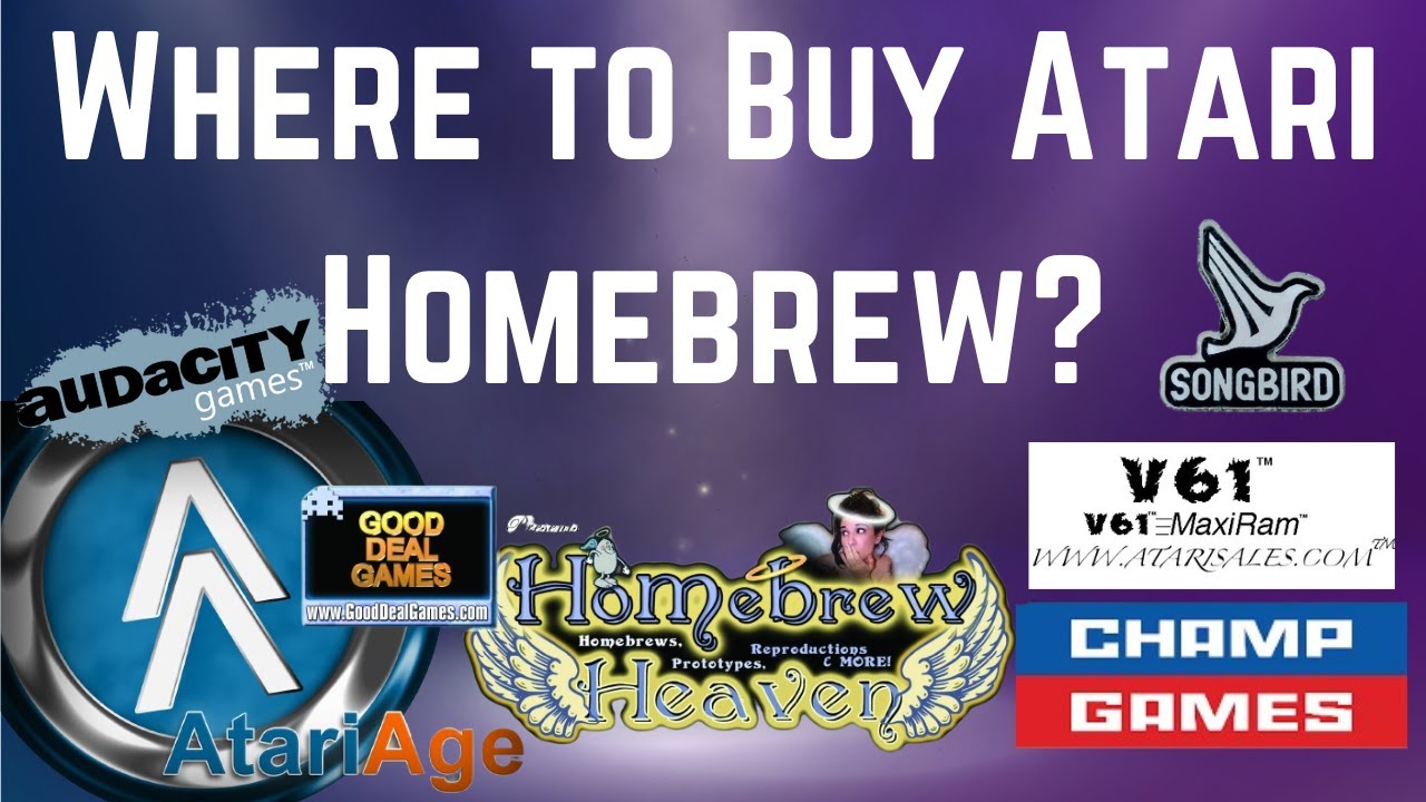 Best Places to Buy Atari Homebrew