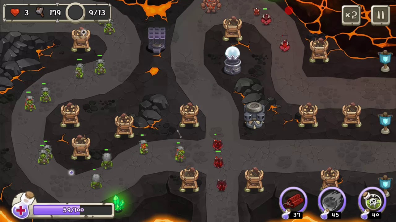 Tower Defense King - Challenges Stage 66 - Hard 3 Stars