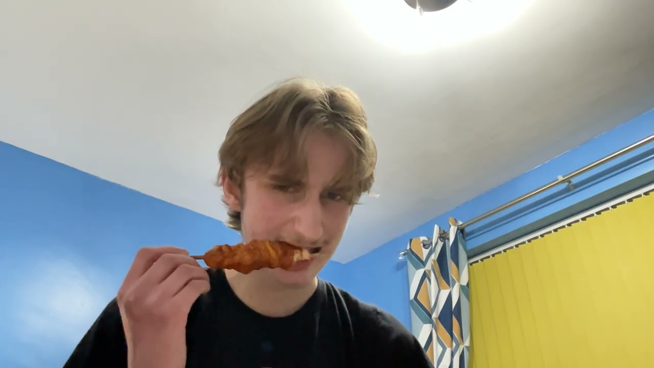 Eating Two Skewers 