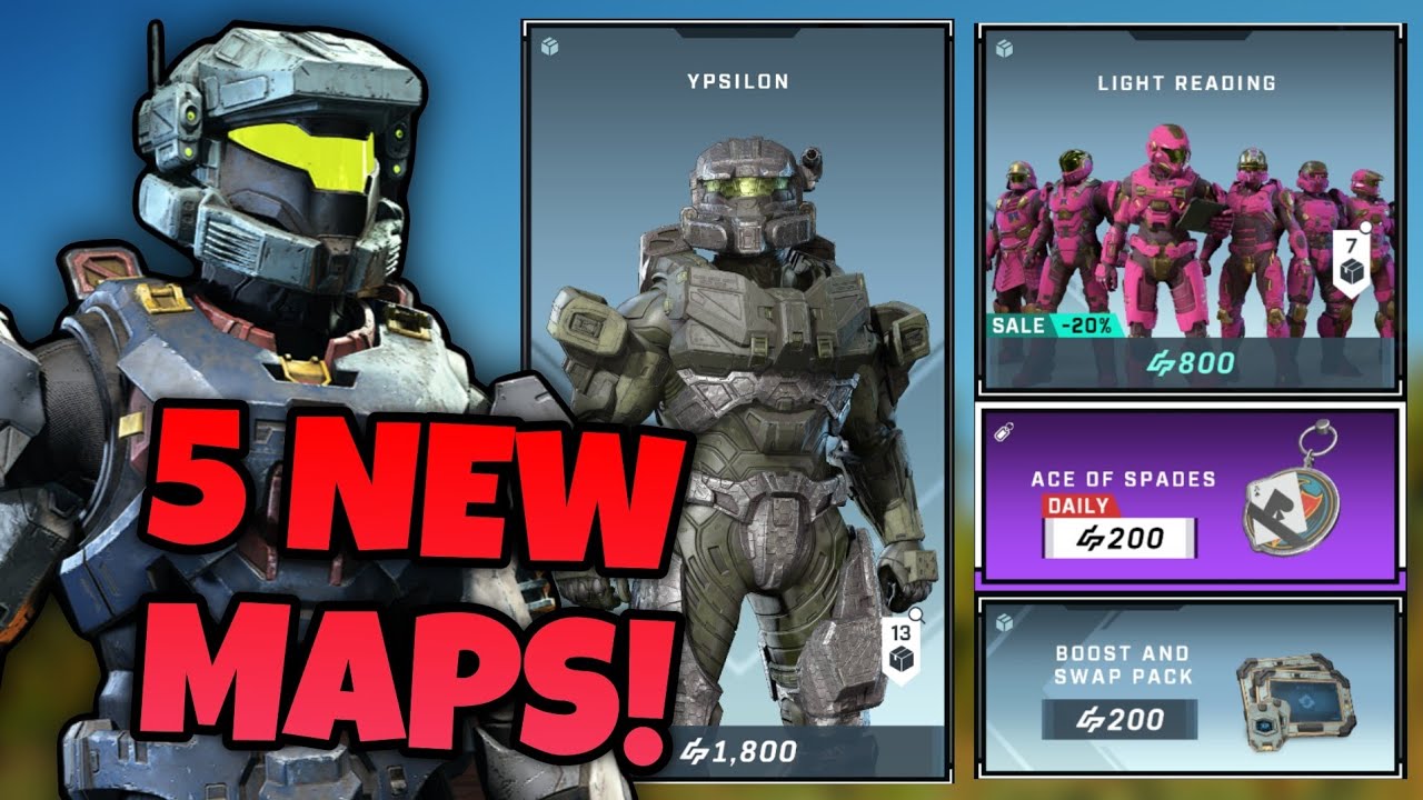 Halo Infinite store items - February 13th (5 NEW BTB MAPS ARE HERE!)