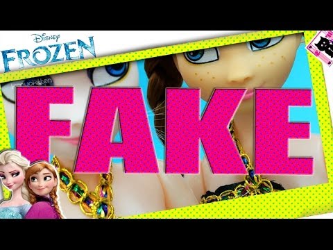 FAKE Frozen Dolls  Knockoff Anna Elsa Olaf | KIMYOKITTEN