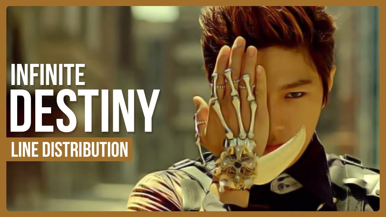 Infinite - Destiny Line Distribution (Color Coded)