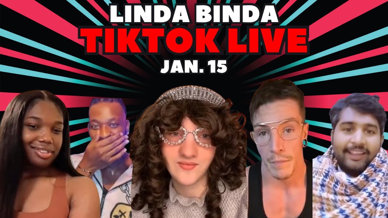Linda Binda TikTok Live (January 15th) [PART 2 w/ Prettyaxme, Trevee, Pakistan Man, and Fitwithnick]