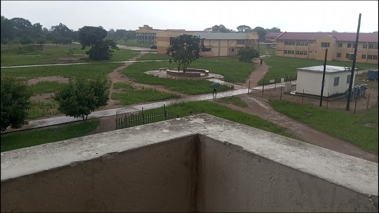 The rain day at Might Kapasa Makasa University.
