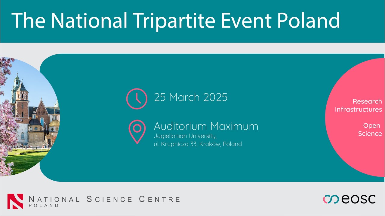 EOSC National Tripartite Event Poland 2025 (NTE Poland 2025)
