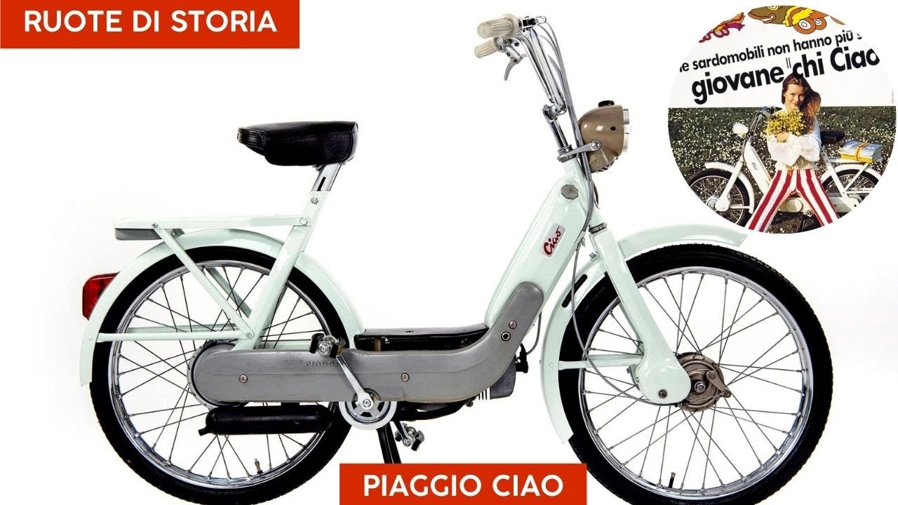 Piaggio Ciao: il ciclomotore che ha motorizzato l’Italia | Storia, versioni e leggenda.