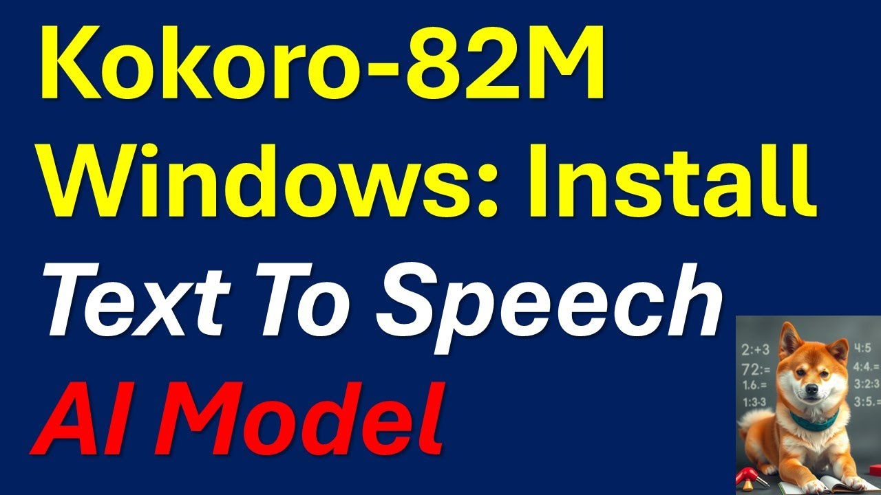 Kokoro-82M: Установка и запуск локально, быстрая, небольшая и бесплатная модель искусственного ин...