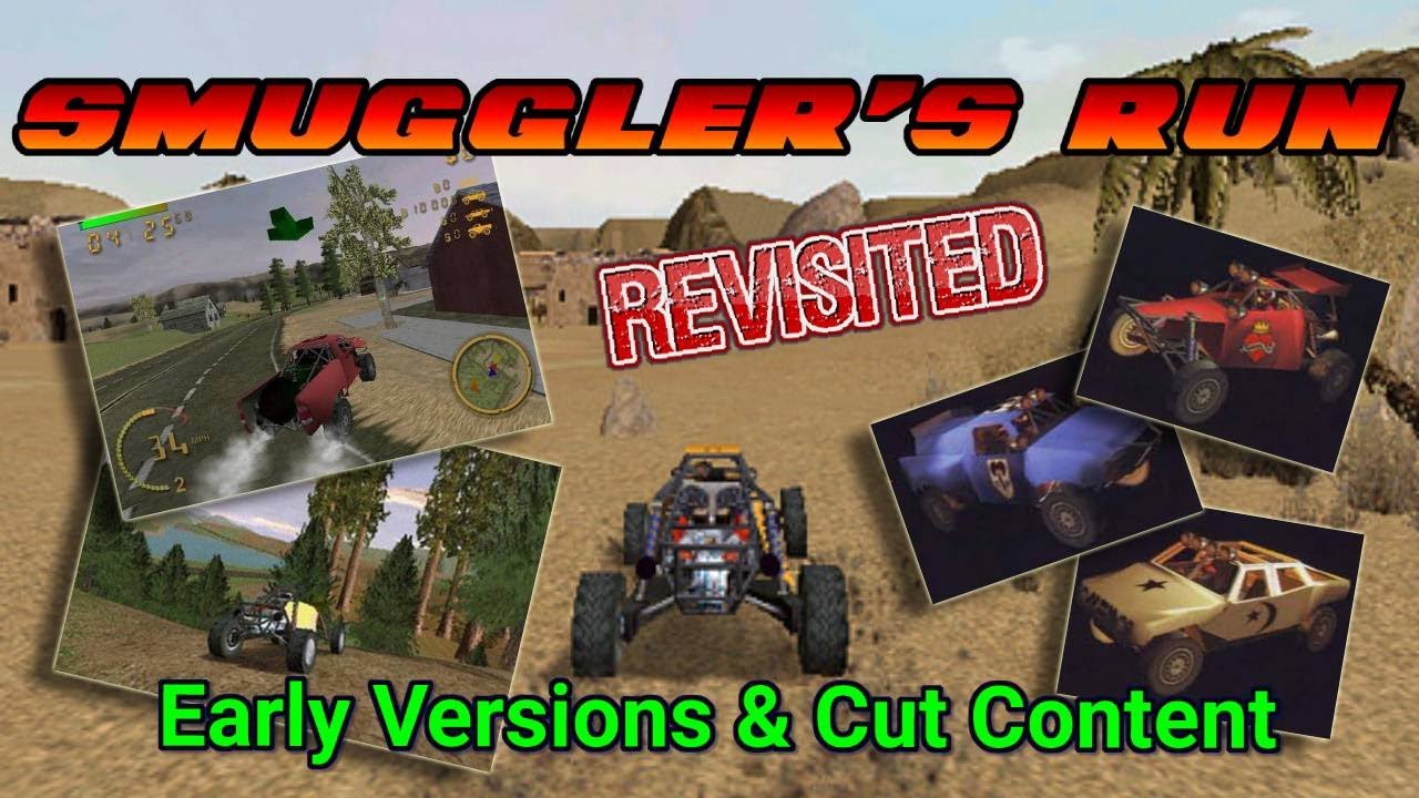 Smuggler's Run (PS2) Revisited - A Look at Early Versions and Cut Content