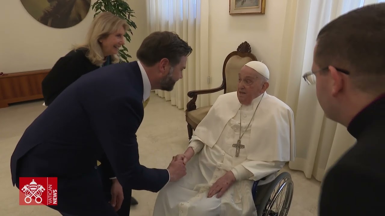 Papież Franciszek i James D. Vance