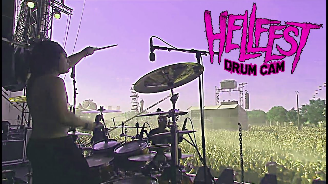 FRANKY COSTANZA DAGOBA HELLFEST DRUMCAM White Guy