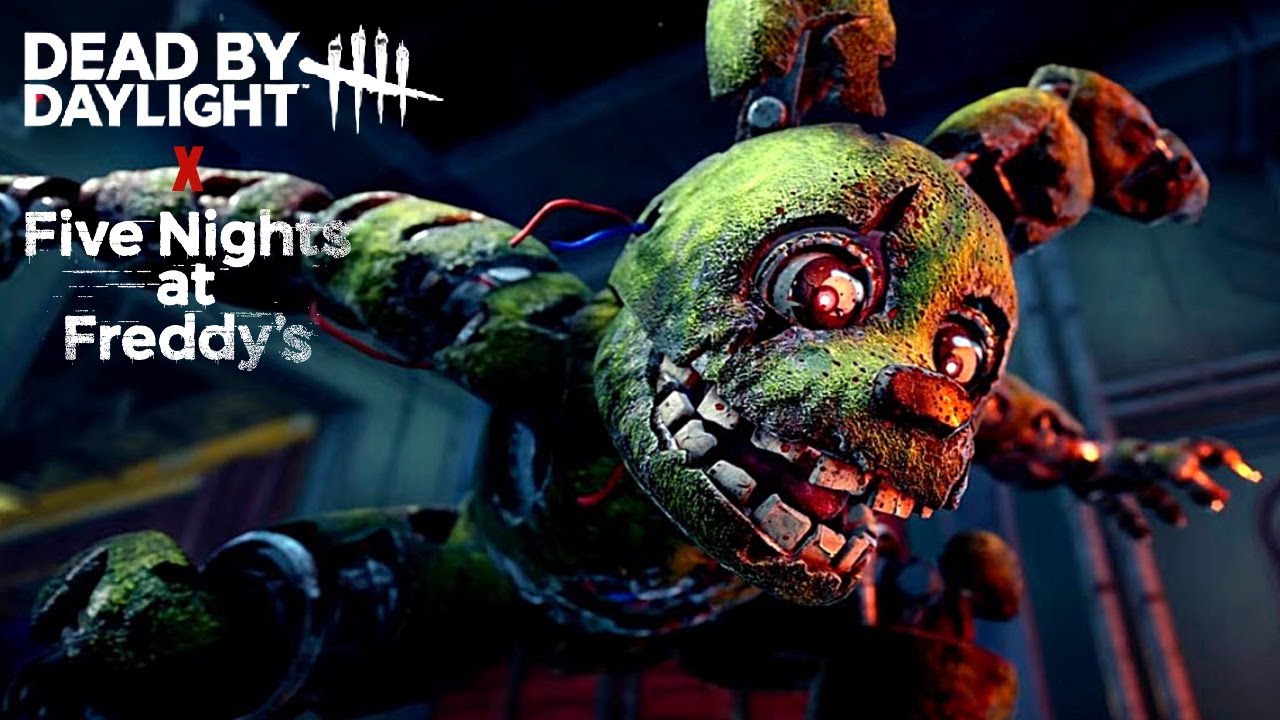 *NEW* SPRINGTRAP KILLER IN DBD (DEAD BY DAYLIGHT x FNAF PTB Gameplay) #dbd #fnaf