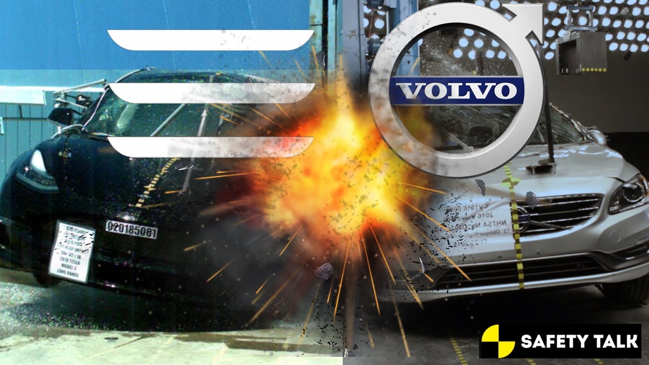 Tesla Model 3 NOT safer than the Volvo S60.