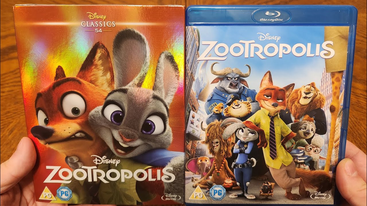 Zootopia Home Video #16 - U.K. Zootropolis Blu-Ray