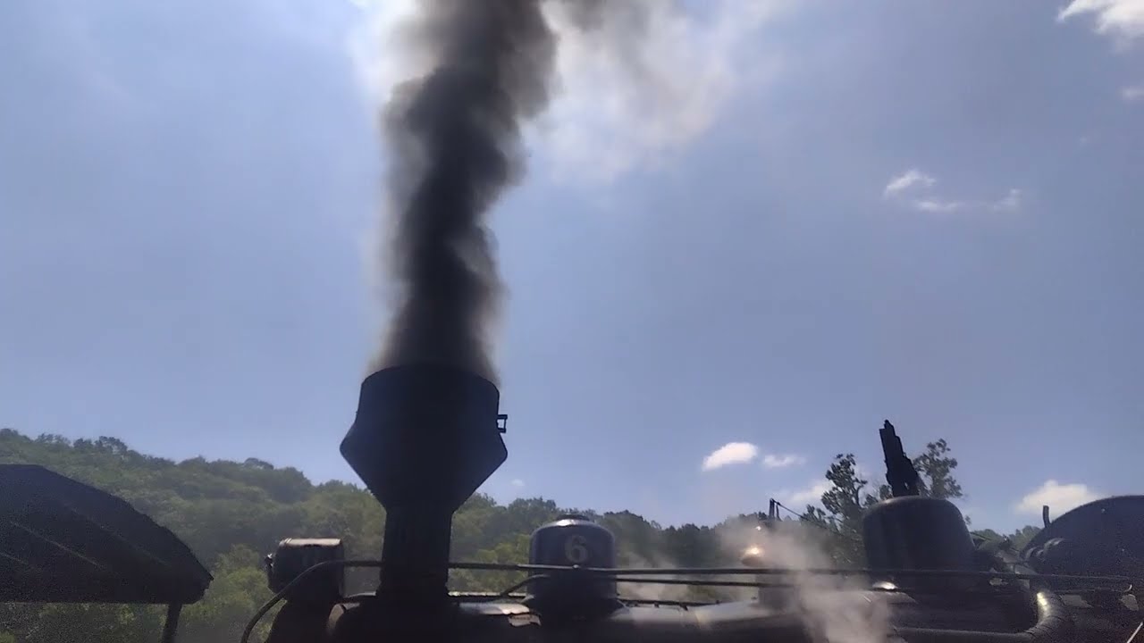I was at the WORST possible spot to record the locomotive pulling in💀Cass Scenic Railroad no.6
