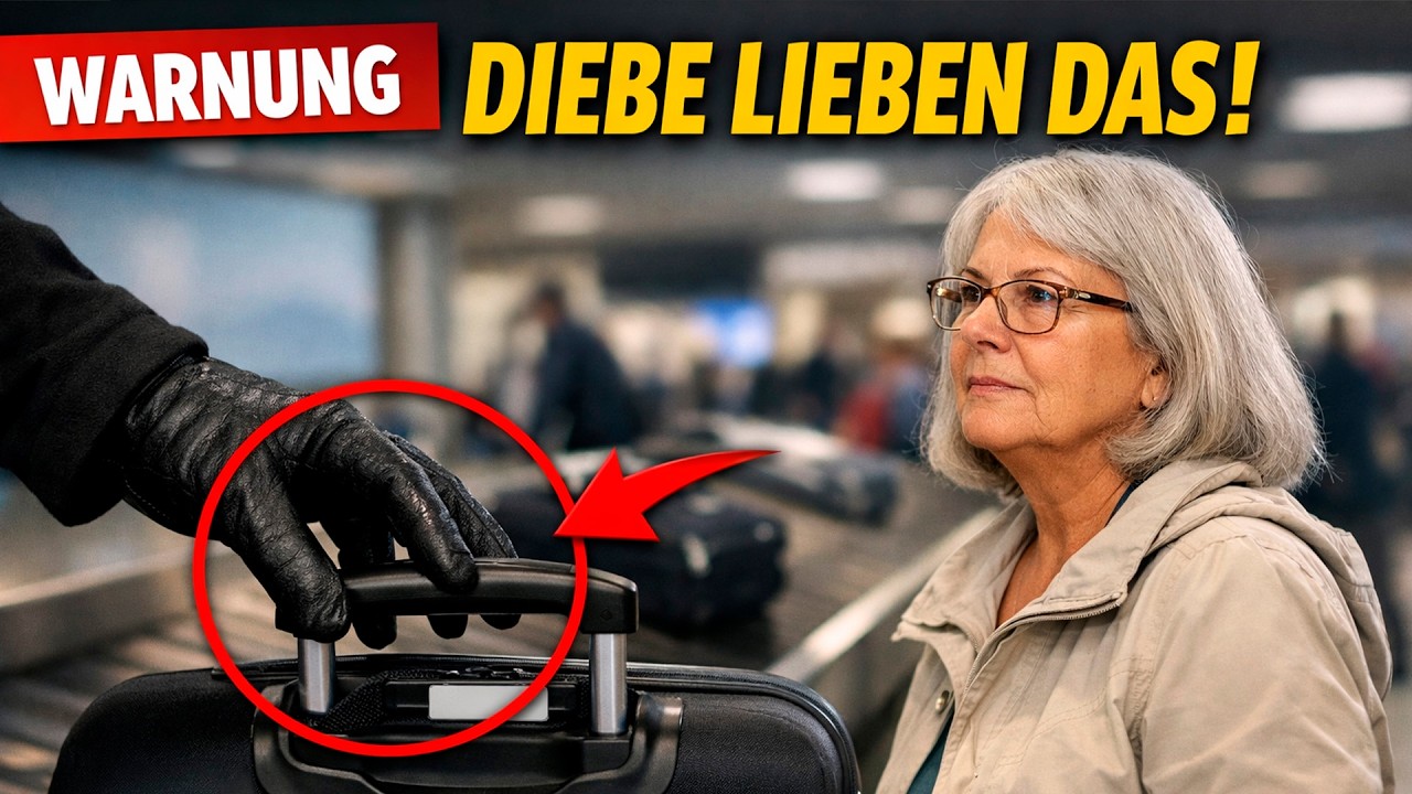 Ihr Koffer ist in GEFAHR 10 Tricks der Gepackdiebe am Flughafen Schutzen Sie sich VOR dem Flug!