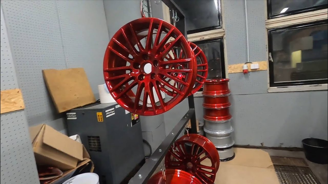 Práškové lakování kol - 18ky v TOPu