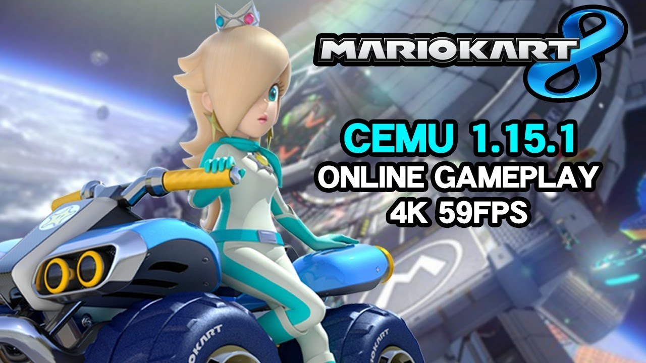 CEMU 1.15.1 - 35 Minutes of Mario Kart 8 Online 4K at....59 FPS
