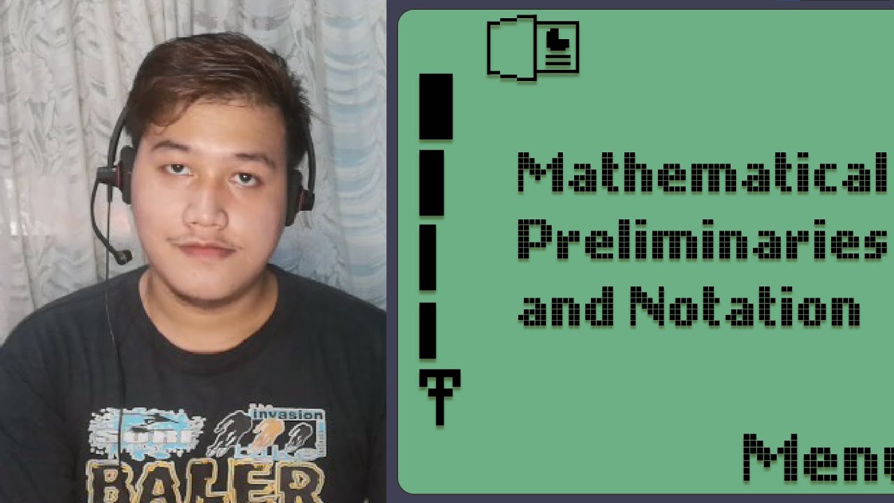 Lesson 2 - Mathematical Preliminaries and Notations | AT&FL