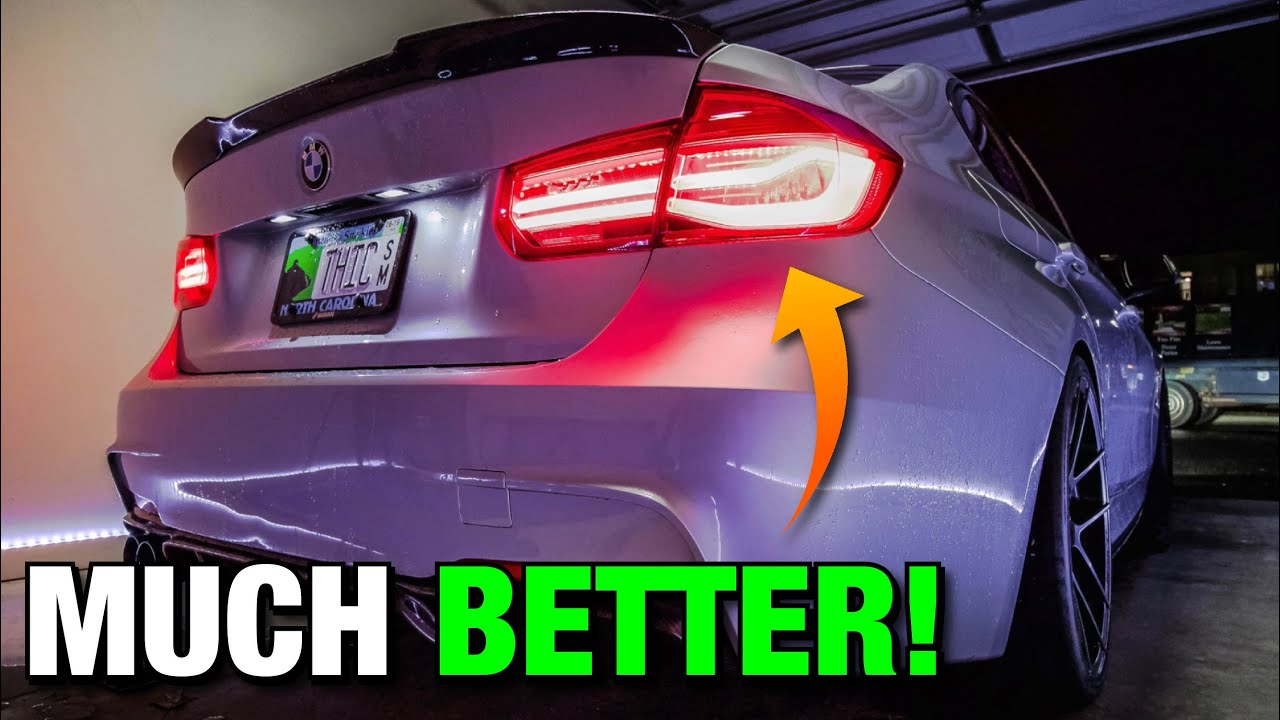 Переделка задних фонарей для BMW F30 LCI!