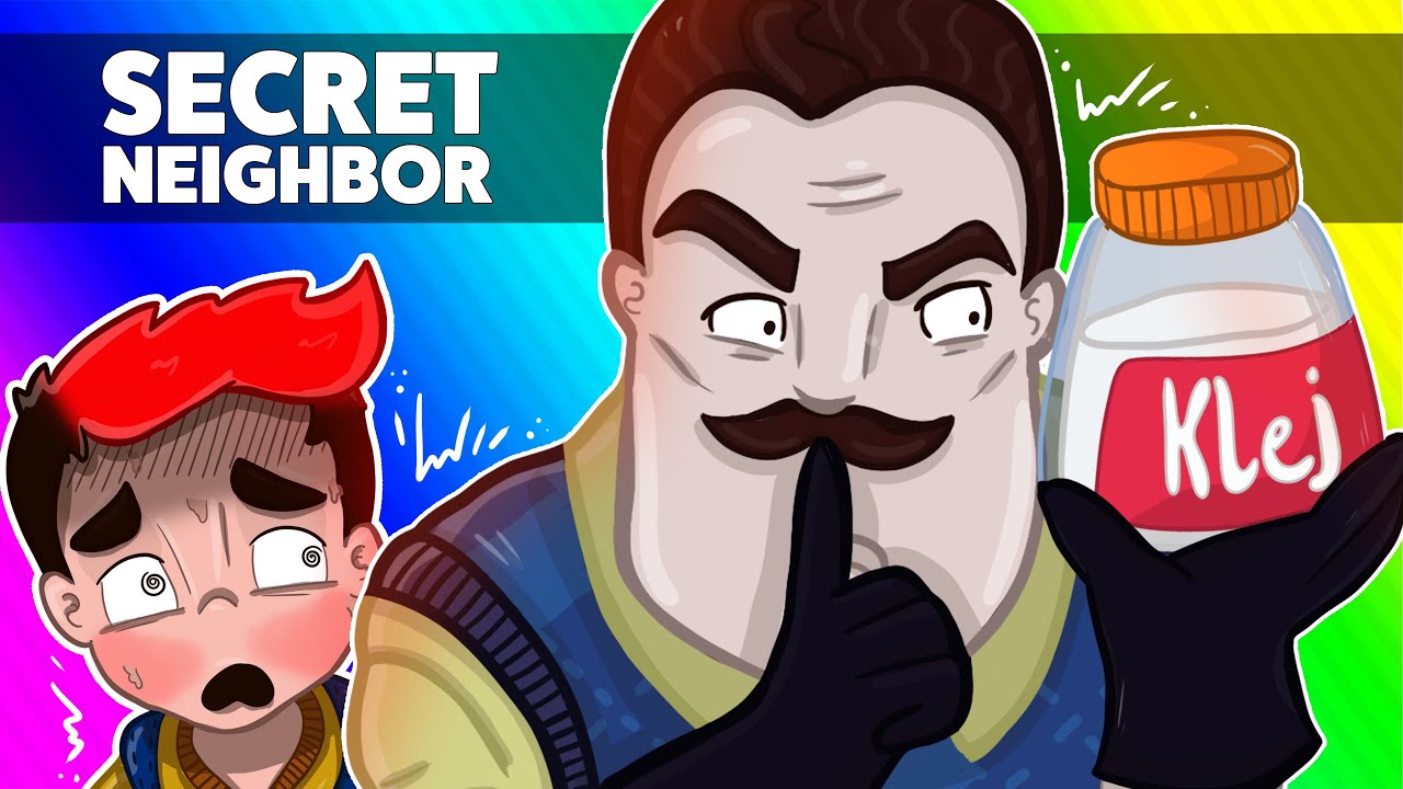 🔥 KLEJ TO KLUCZ DO ZWYCIĘSTWA! | SECRET NEIGHBOR /w Hadesiak, Juniorsky, Admiros